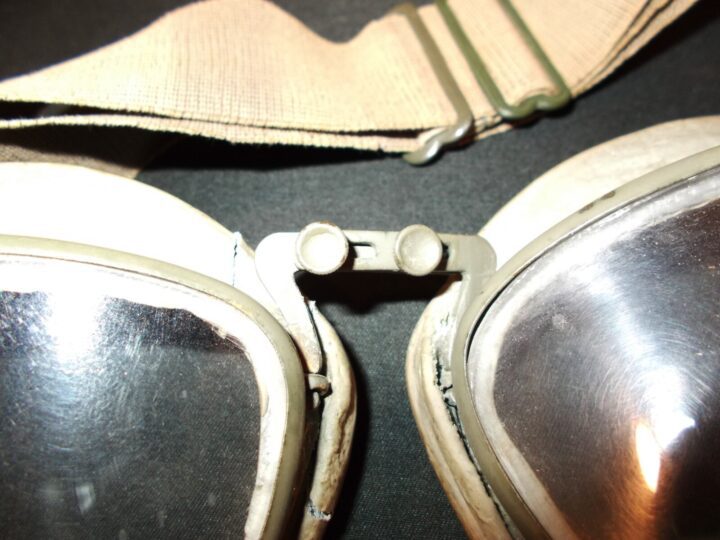 WW2 German Luftwaffe - AUER / WAGENER MODEL 306 PILOT GOGGLES - EARLY - NICE! - Image 6