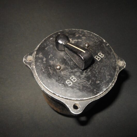 WW2 German Luftwaffe - FUEL TANK SELECTOR SWITCH - Do24 FLYING BOAT - RARE!
