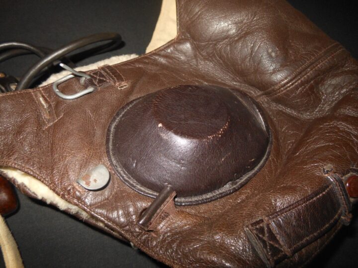WW2 German Luftwaffe LKpW101 Fliegerkopfhaube - WINTER FLIGHT HELMET - EXCELLENT - Image 7