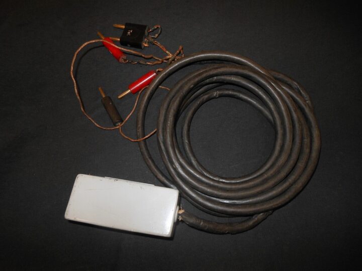 WW2 German Luftwaffe V.b.K.1 - AUDIO CONNECTION EXTENSION CABLE - FUG III - RARE - Image 5