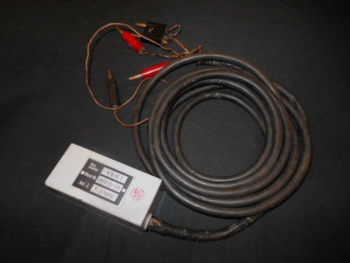 WW2 German Luftwaffe V.b.K.1 - AUDIO CONNECTION EXTENSION CABLE - FUG III - RARE - Image 9