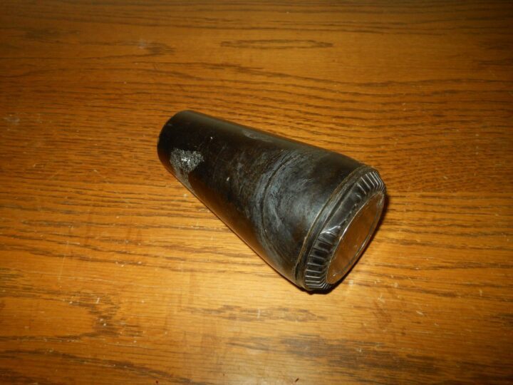 WW2 German Wehrmacht 8.8cm Zünderbüchse - BAKELITE CONTAINER - NICE! - Image 3