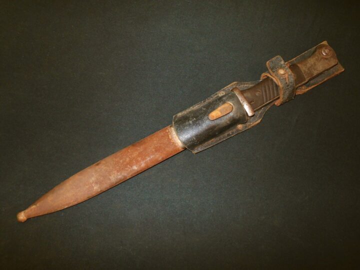 WW2 German Wehrmacht - MAUSER K98 BAYONET - Jos. Corts / Coppel - NICE!