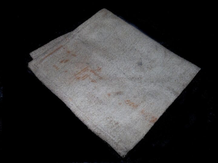 WW2 German Wehrmacht Waffenmeister Werkzeug - CLEANING CLOTH - MG34/42 - RARE! - Image 4