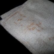 WW2 German Wehrmacht Waffenmeister Werkzeug - CLEANING CLOTH - MG34/42 - RARE! - Image 5