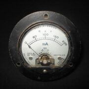 WW2 Imperial Japanese Navy - ELECTRICAL AMMETER / CAPACITOR - RADIOS & SUBMARINE - Image 3