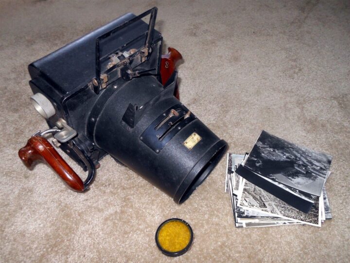 WW2 Imperial Japanese Navy - F-8 AERIAL RECONNAISSANCE CAMERA - VERY RARE!