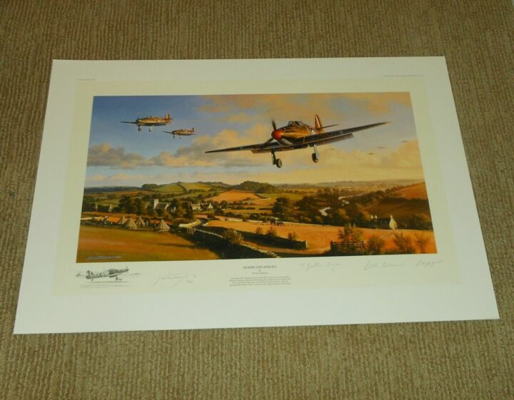 WW2 RAF Hawker Hurricane - " HURRICANE HEROES " - Nicolas Trudgian - PRINT