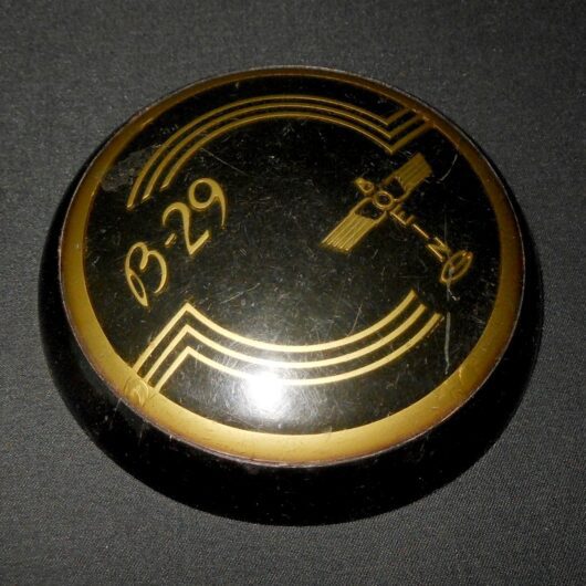 WW2 US Army Air Force Aircraft - CONTROL YOKE CENTER CAP - B-29 SUPERFORTRESS