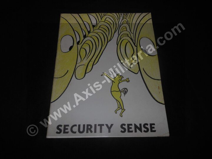 WW2 US Navy Training Handbook - SECURITY SENSE - PBY Gunner Veteran Estate - Image 3