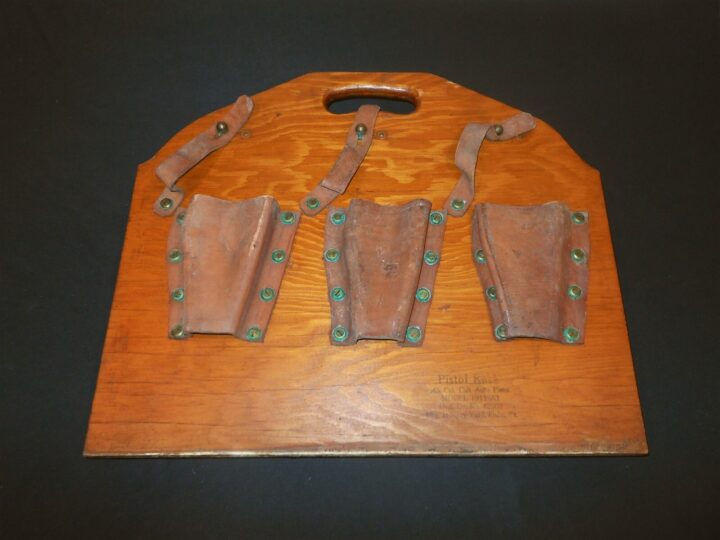 WW2 US Navy Warship - .45 COLT M1911 PISTOL RACK - EMERGENCY BOARDING #1 - RARE! - Image 10