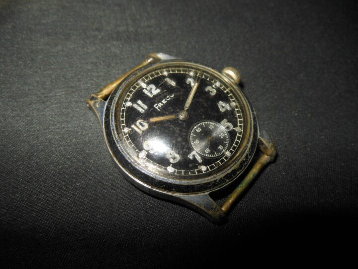 WW II German WH Heer Dienstuhr - PERSONAL SERVICE WATCH - FRECO - PUBLISHED! - Image 5