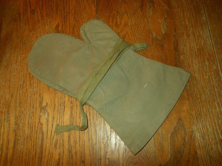 WW II Imperial Japanese Army Mosquito Proof Gloves / Mittens #1 - SUPERB! - Image 3