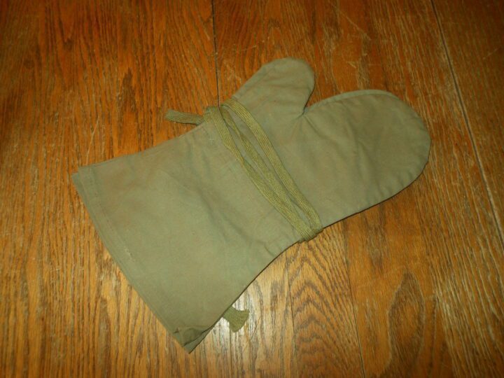 WW II Imperial Japanese Army Mosquito Proof Gloves / Mittens #1 - SUPERB!