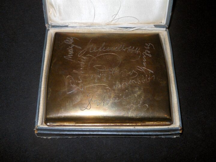 WW1 Austro-Hungarian K.u.K. Luftfahrtruppen- CIGARETTE CASE - PRESENTATION PIECE - Image 4