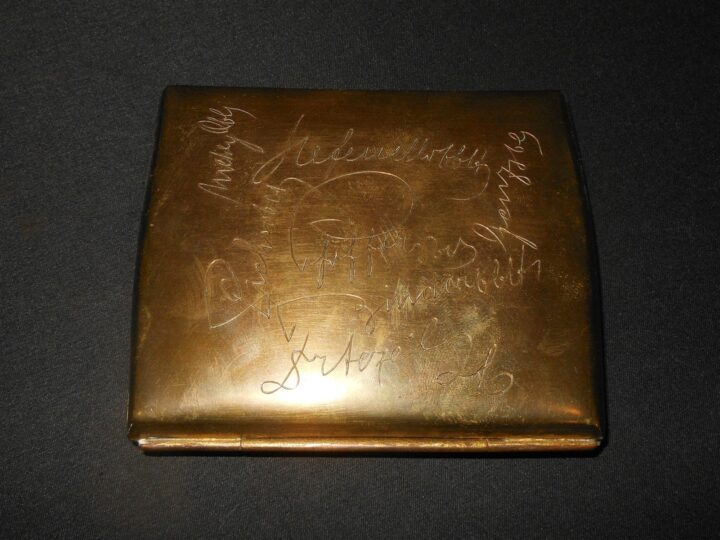 WW1 Austro-Hungarian K.u.K. Luftfahrtruppen- CIGARETTE CASE - PRESENTATION PIECE - Image 6