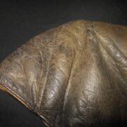 WW1 German Fliegertruppe Fliegerkopfhaube - PILOT LEATHER FLIGHT CAP - NICE! - Image 10