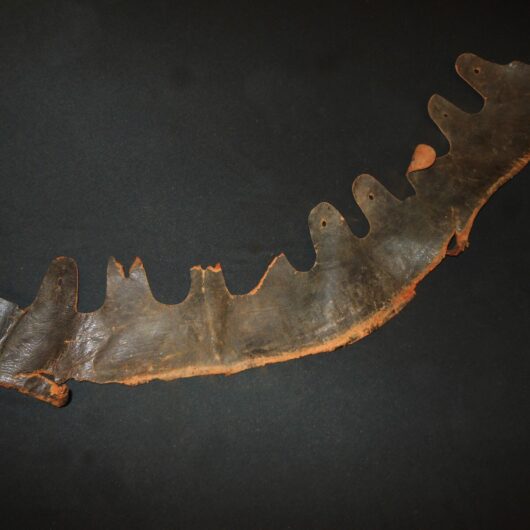 WW1 Imperial Prussian Army Pickelhaube M1915 - PICKELHAUBE LEATHER LINER - NICE!