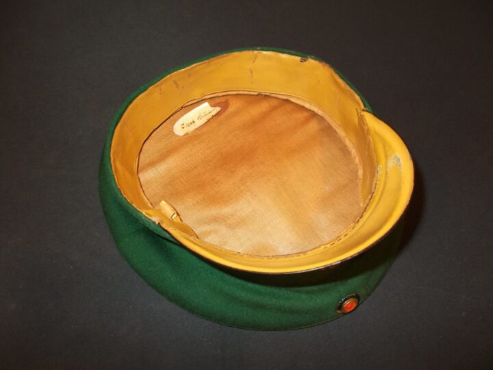 WW1 Imperial Prussian Saxony Jäger Schirmmütze - OFFICER VISOR CAP - NAMED! - Image 7