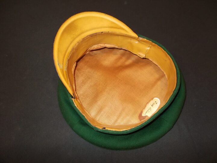 WW1 Imperial Prussian Saxony Jäger Schirmmütze - OFFICER VISOR CAP - NAMED! - Image 8