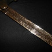 WW1 Prussian - ARTILLERY OFFICER SWORD - TRIPLE ETCHED BLADE - UNIT ID - RARE! - Image 12