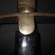 WW1 Prussian - ARTILLERY OFFICER SWORD - TRIPLE ETCHED BLADE - UNIT ID - RARE! - Image 19
