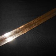 WW1 Prussian - ARTILLERY OFFICER SWORD - TRIPLE ETCHED BLADE - UNIT ID - RARE! - Image 7