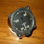 WW2 German Luftwaffe Aircraft Fahrtmesser - AIRSPEED INDICATOR - Ju52 Fi156