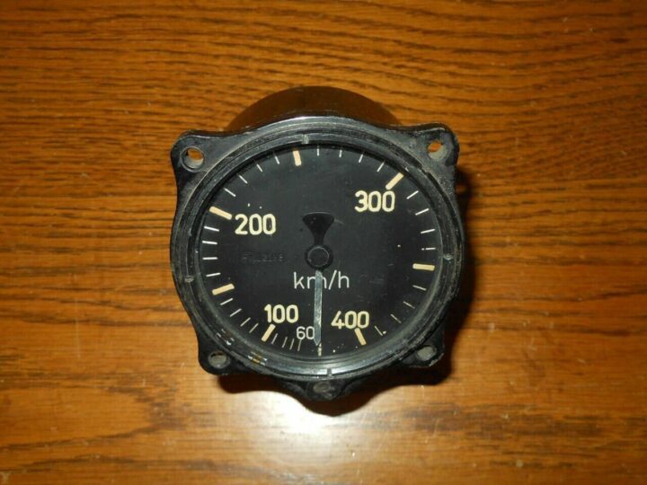 WW2 German Luftwaffe Aircraft Fahrtmesser - AIRSPEED INDICATOR - Ju52 Fi156 - Image 3