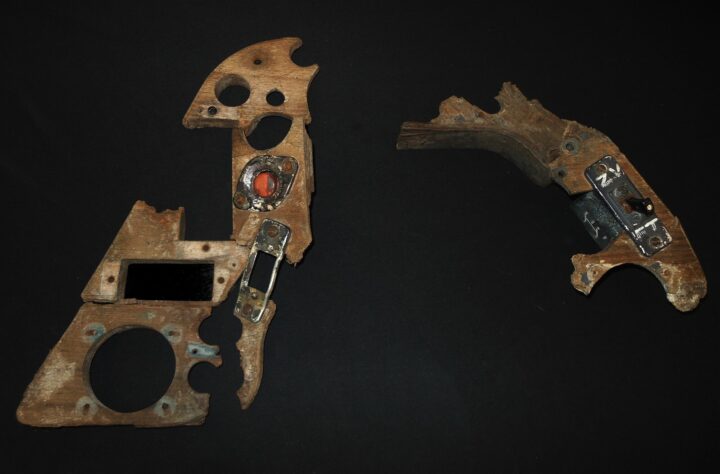 WW2 German Luftwaffe Aircraft - INSTRUMENT PANEL RELICS- Me109 G6 w/ HISTORY!