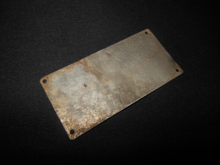 WW2 German Luftwaffe Aircraft Typenschild - MAIN DATA PLATE - Ju188 D-2 - NICE! - Image 4