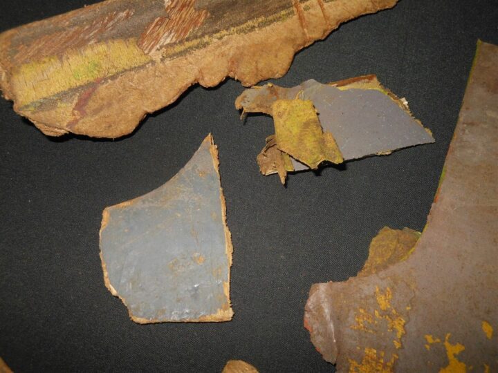 WW2 German Luftwaffe Aircraft - WOOD STABILIZER & FUSELAGE RELICS #2 - Me109 G10 - Image 4