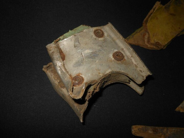 WW2 German Luftwaffe Aircraft - WOOD STABILIZER & FUSELAGE RELICS #2 - Me109 G10 - Image 8