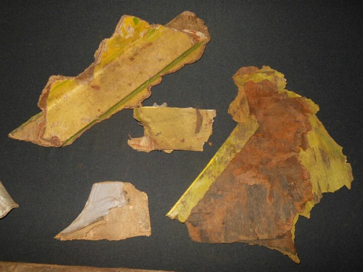 WW2 German Luftwaffe Aircraft - WOOD STABILIZER & FUSELAGE RELICS #2 - Me109 G10 - Image 9