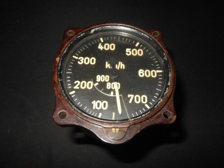 WW2 German Luftwaffe Fahrtmesser - AIRSPEED INDICATOR - Fw190 Me109 - VERY NICE! - Image 3