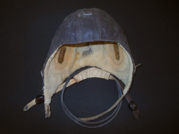 WW2 German Luftwaffe LKpW101 Fliegerkopfhaube - WINTER FLIGHT HELMET - NICE! - Image 14