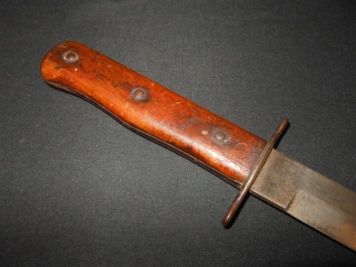 WW2 German Luftwaffe Nahkampfmesser - COMBAT TRENCH KNIFE / DAGGER - "5" - NICE! - Image 9