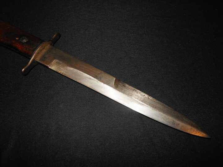 WW2 German Luftwaffe Nahkampfmesser - COMBAT TRENCH KNIFE / DAGGER - "5" - NICE! - Image 10