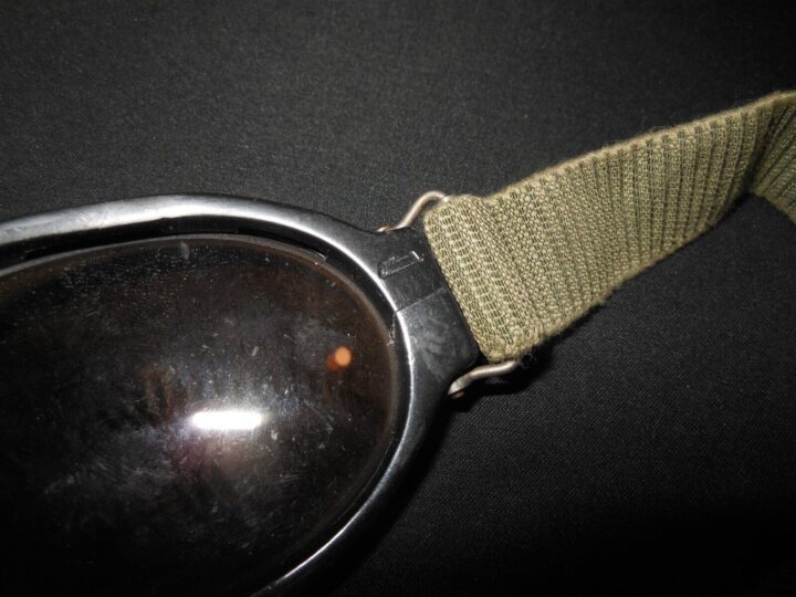 WW2 German Luftwaffe Nitsche u. Gunther - SPLINTER-PROOF PILOT GOGGLES - NICE! - Image 12