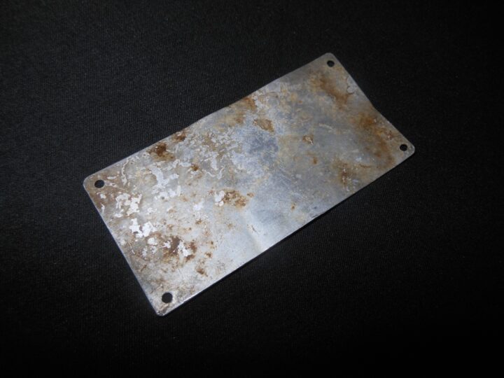 WW2 German Luftwaffe Typenschild - AIRCRAFT MAIN DATA PLATE - Ju88 G-1 - RARE - Image 4