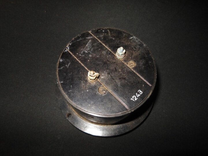 WW2 German Wehrmacht - ELECTRICAL AMMETER - RADIO EQUIPMENT - RARE! - Image 4