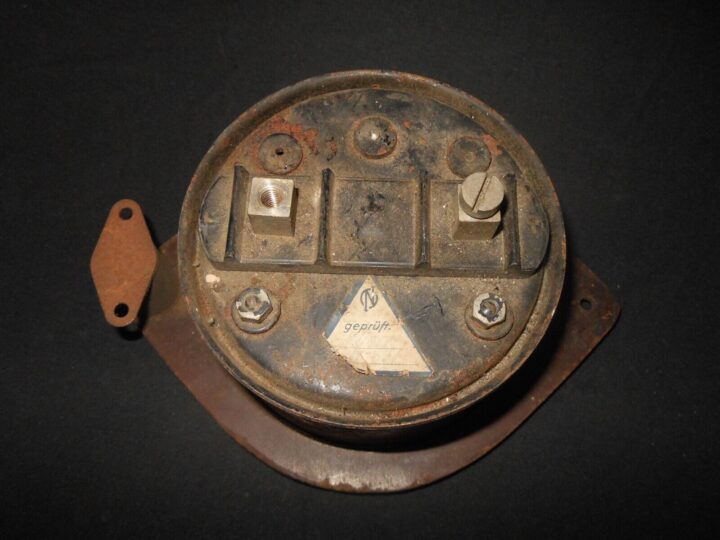 WW2 German Wehrmacht - ELECTRICAL VOLTMETER - RADIO EQUIPMENT - LARGE! - Image 5