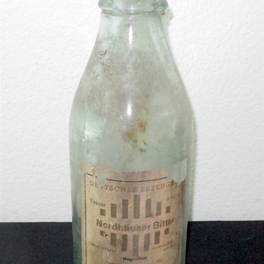 WW2 German Wehrmacht Flascheneismine 42 (Fl.Eis.Mi. 42) - GLASS BOTTLE #2 - NICE