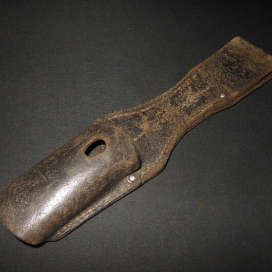 WW2 German Wehrmacht - K98 LEATHER BAYONET FROG - VERY NICE!