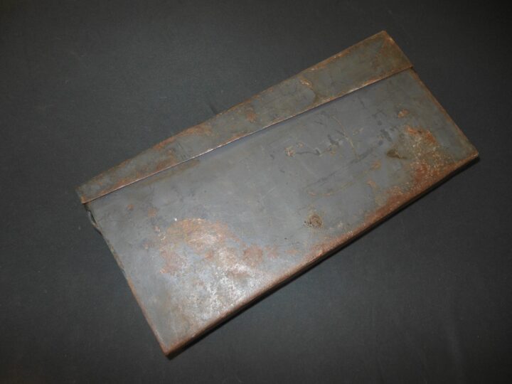 WW2 German Wehrmacht Patronenkasten 34 - STEEL STORAGE BOX / CAN - NICE! - Image 4