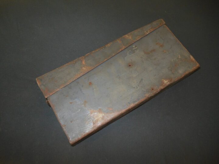 WW2 German Wehrmacht Patronenkasten 34 - STEEL STORAGE BOX / CAN - NICE! - Image 6