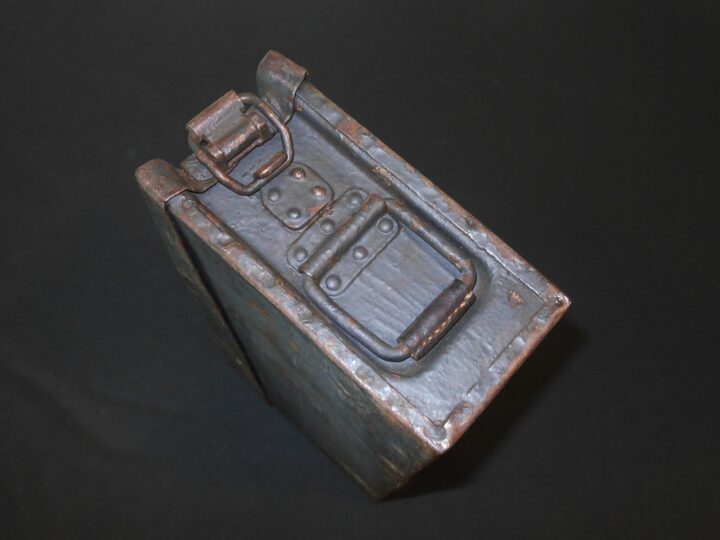 WW2 German Wehrmacht Patronenkasten 34 - STEEL STORAGE BOX / CAN - NICE! - Image 7