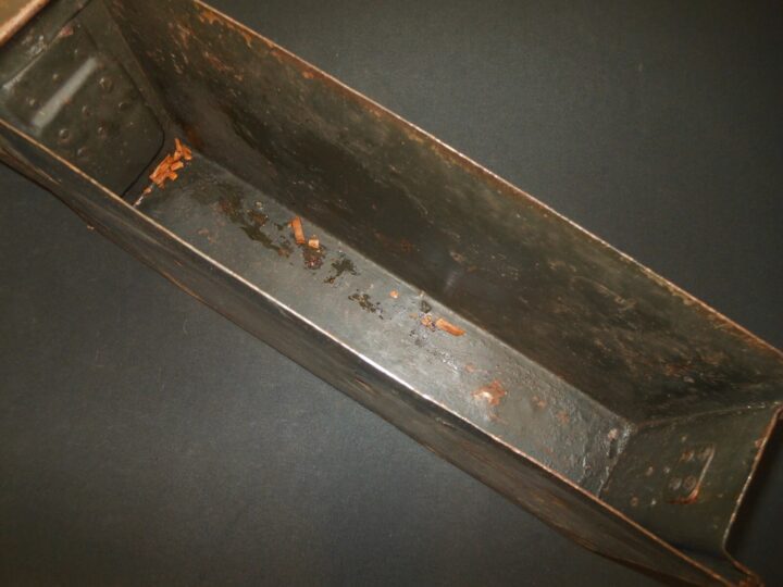 WW2 German Wehrmacht Patronenkasten 34 - STEEL STORAGE BOX / CAN - NICE! - Image 9