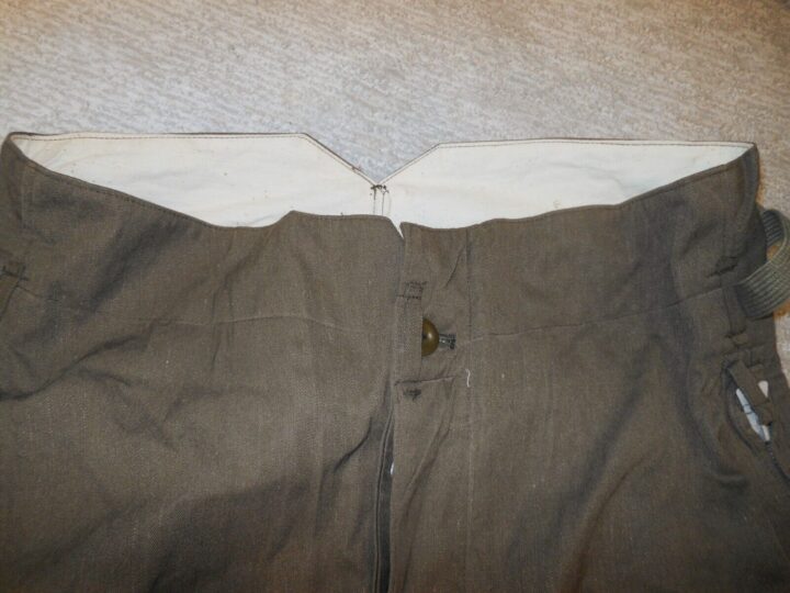 WW2 Imperial Japanese Army - PILOT SUMMER FLIGHT PANTS - MINT NOS - RARE! - Image 3