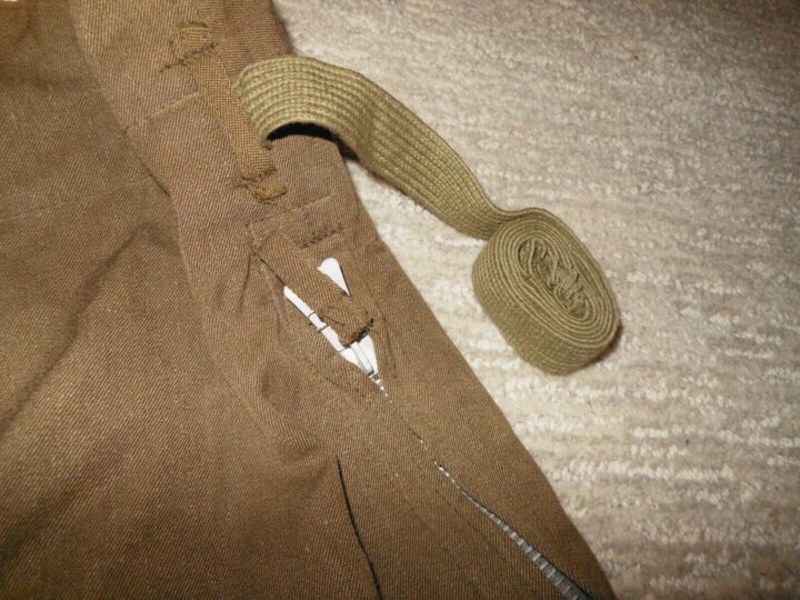 WW2 Imperial Japanese Army - PILOT SUMMER FLIGHT PANTS - MINT NOS - RARE! - Image 5